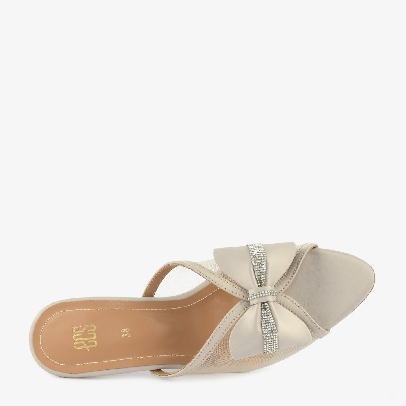 Metallic Kitten Slipper