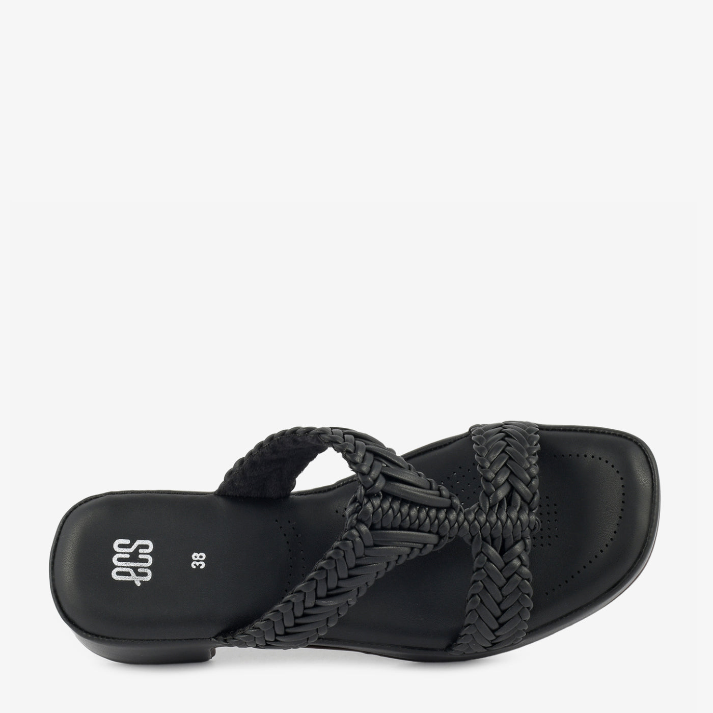 Braided Block Heel
