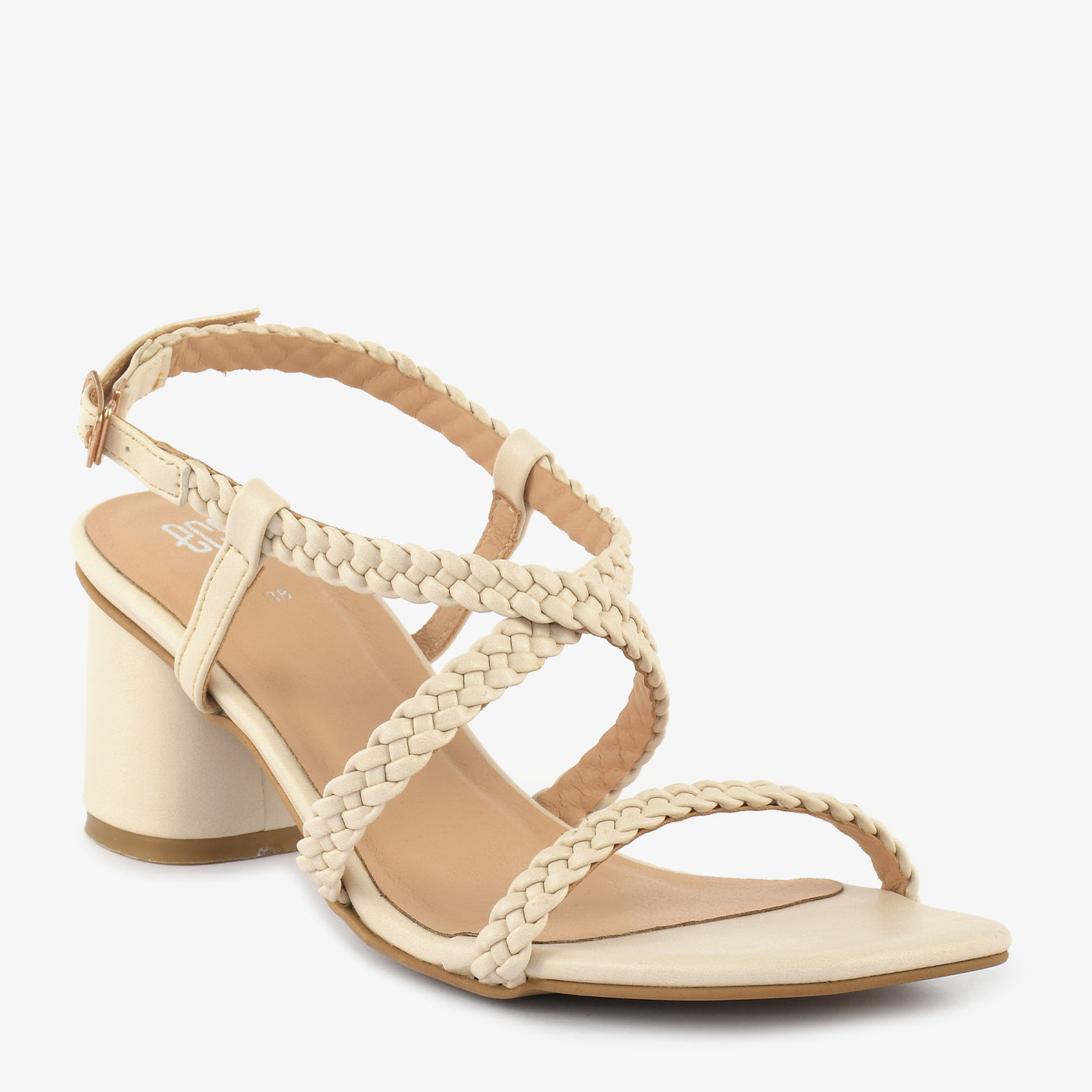 Braided Block Sandal