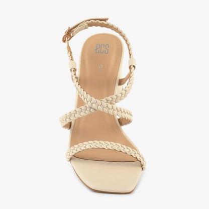 Braided Block Sandal