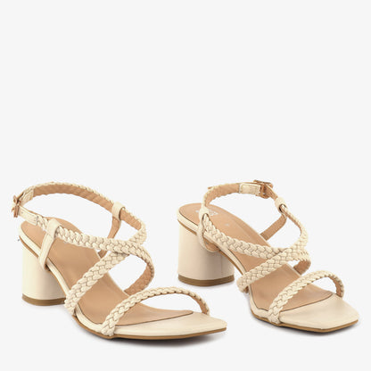 Braided Block Sandal