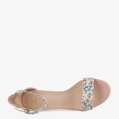 Floral Bloom Heels