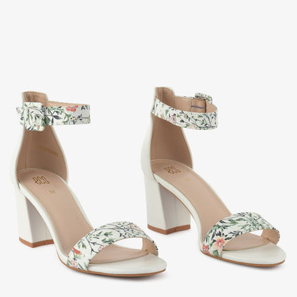 Floral Bloom Heels
