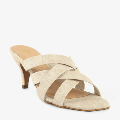 Woven Wonder Heeled Slippers