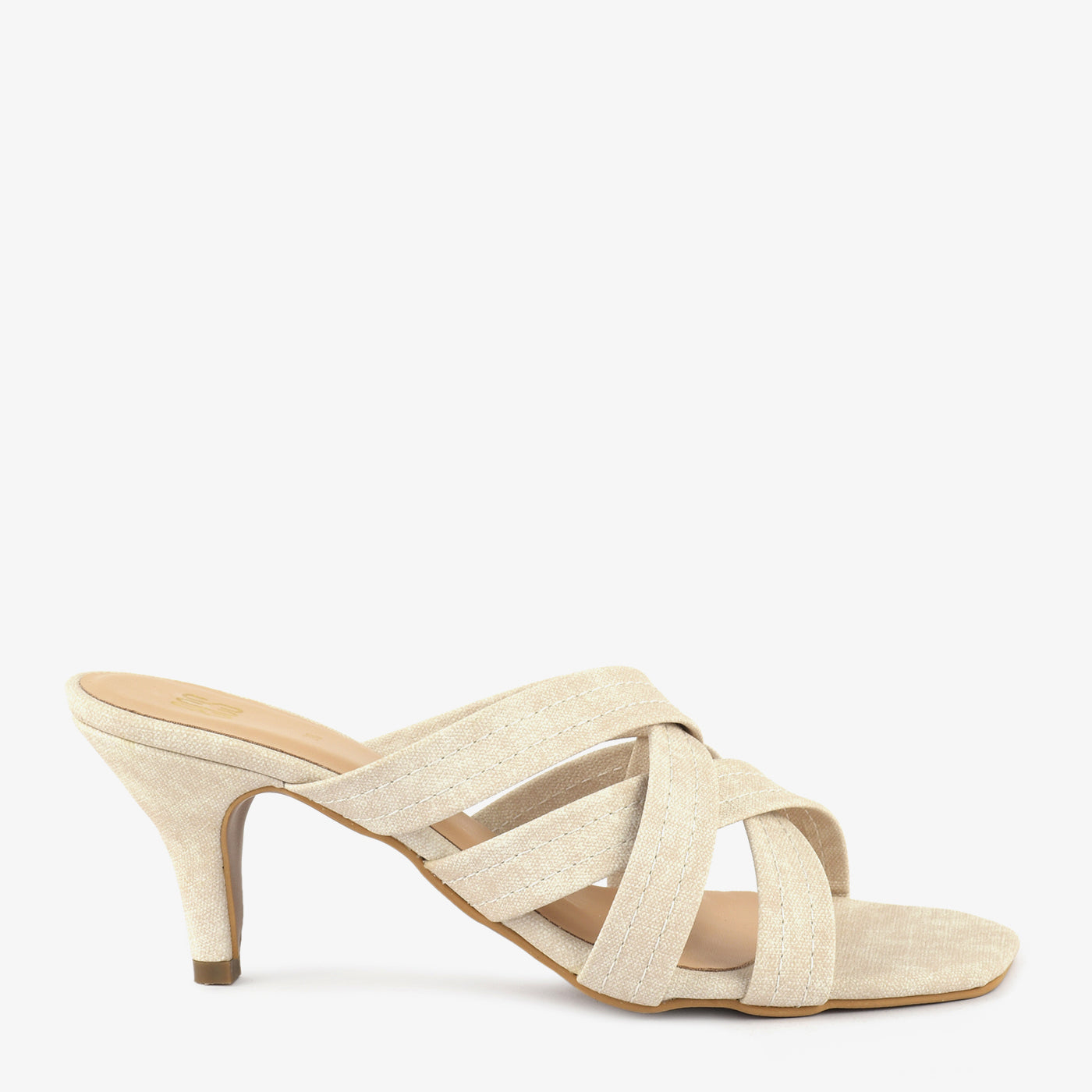 Woven Wonder Heeled Slippers