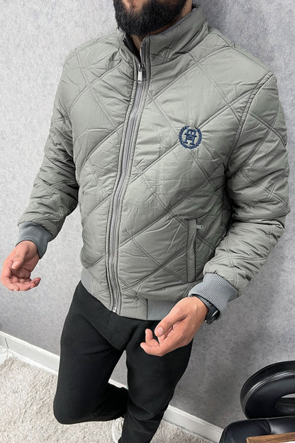 Tmy Hlfgr Warm Diamond Stitch Imported Puffer Jacket