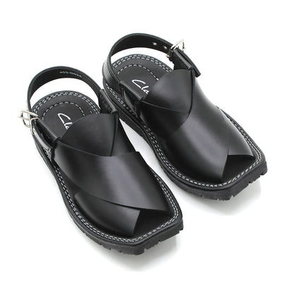Boys Peshawari Sandal - Black