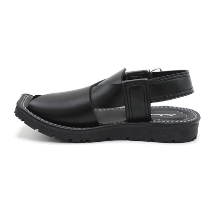 Boys Peshawari Sandal - Black