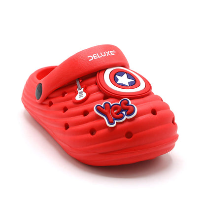 Boys Clogs Sandal - Red