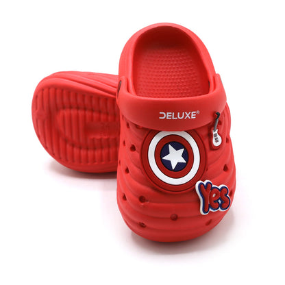 Boys Clogs Sandal - Red