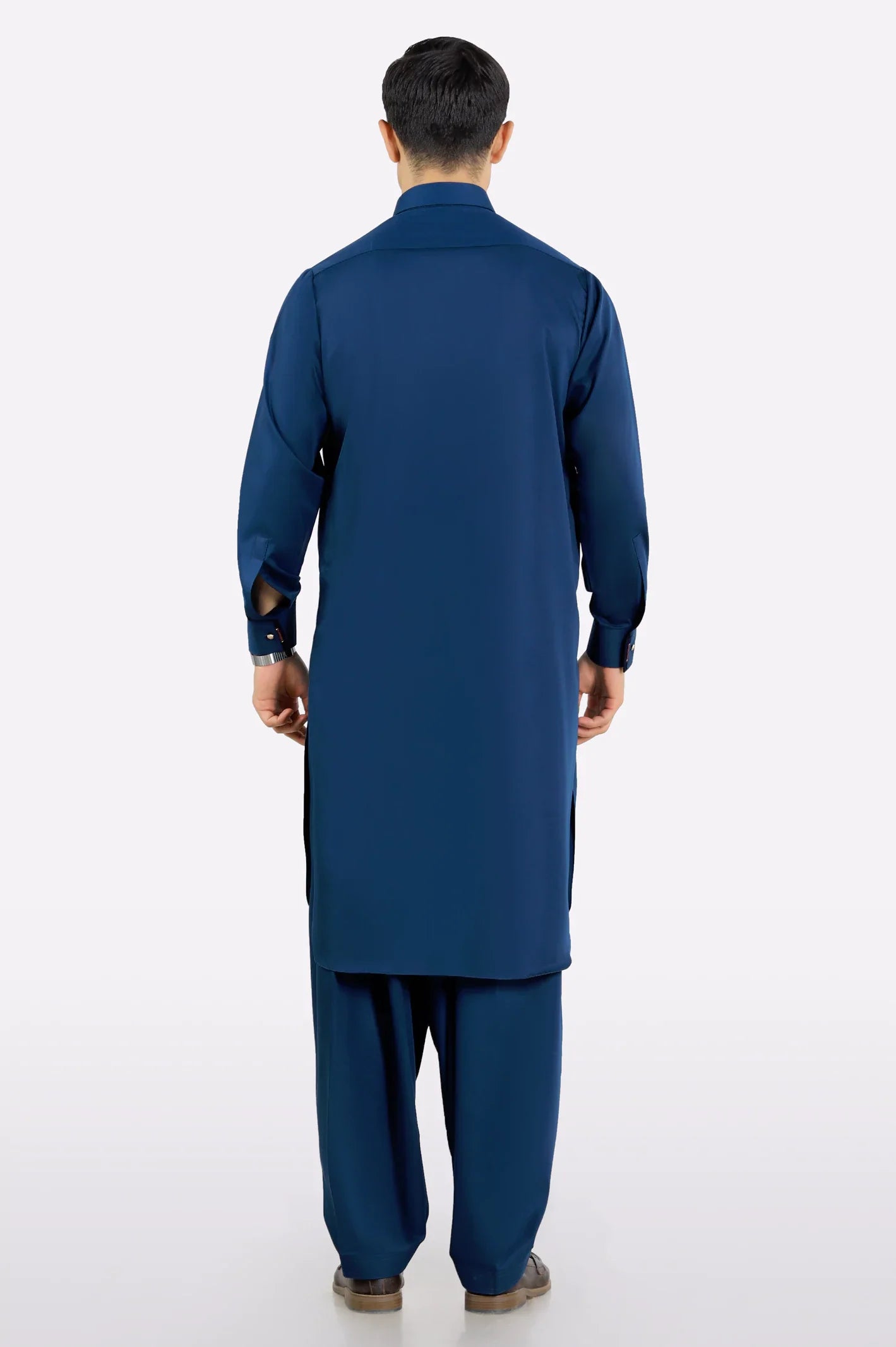 Blue Wash & Wear Shalwar Kameez