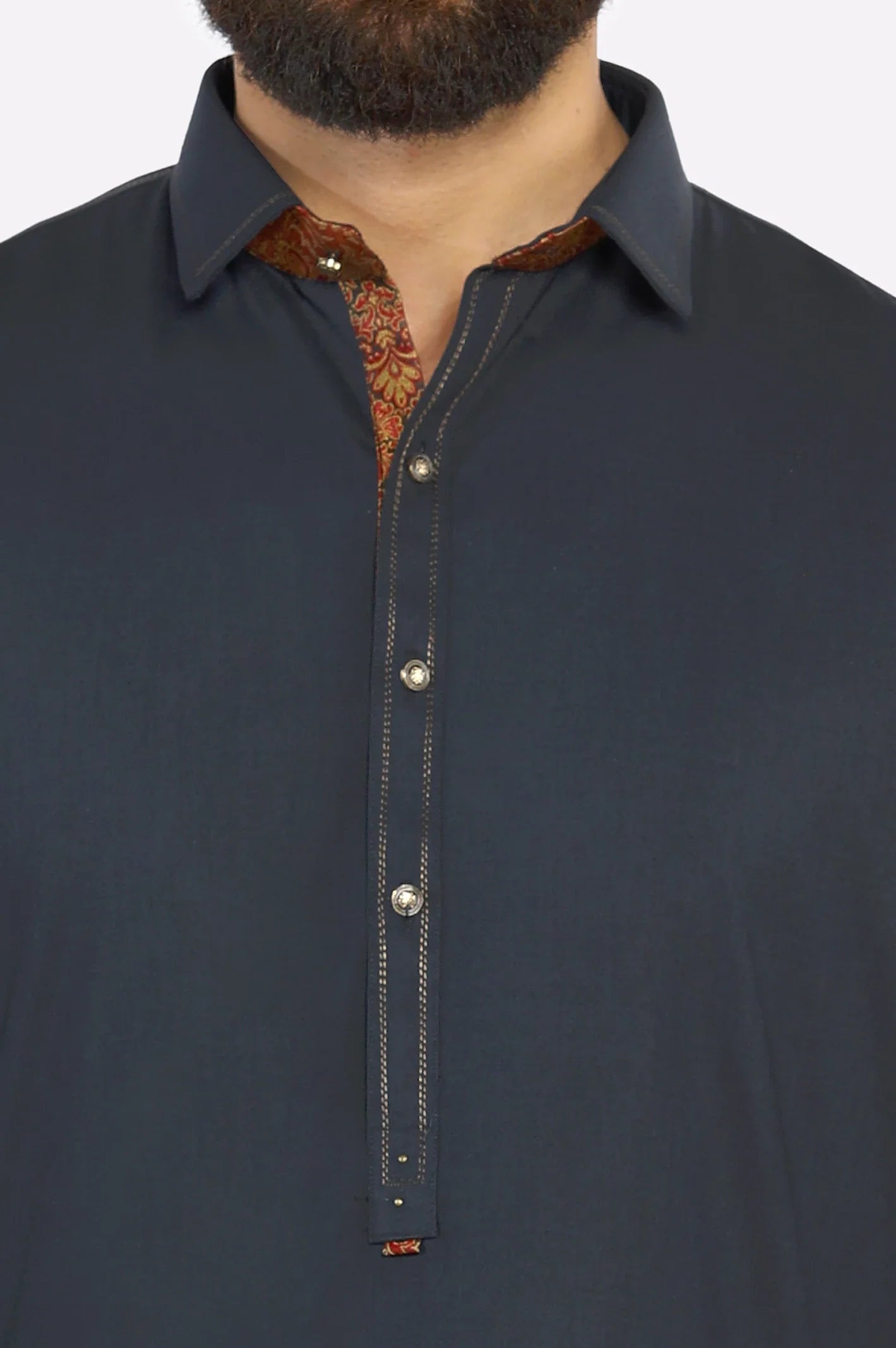Grey Wash & Wear Shalwar Kameez