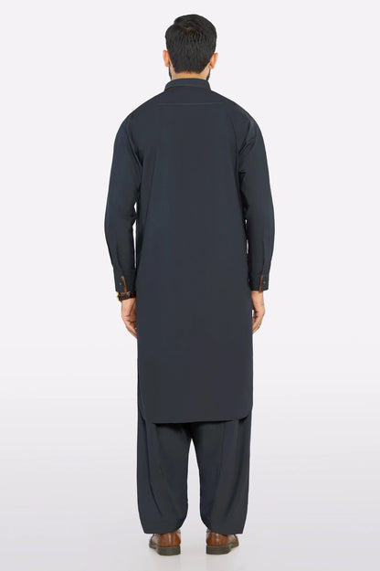 Grey Wash & Wear Shalwar Kameez