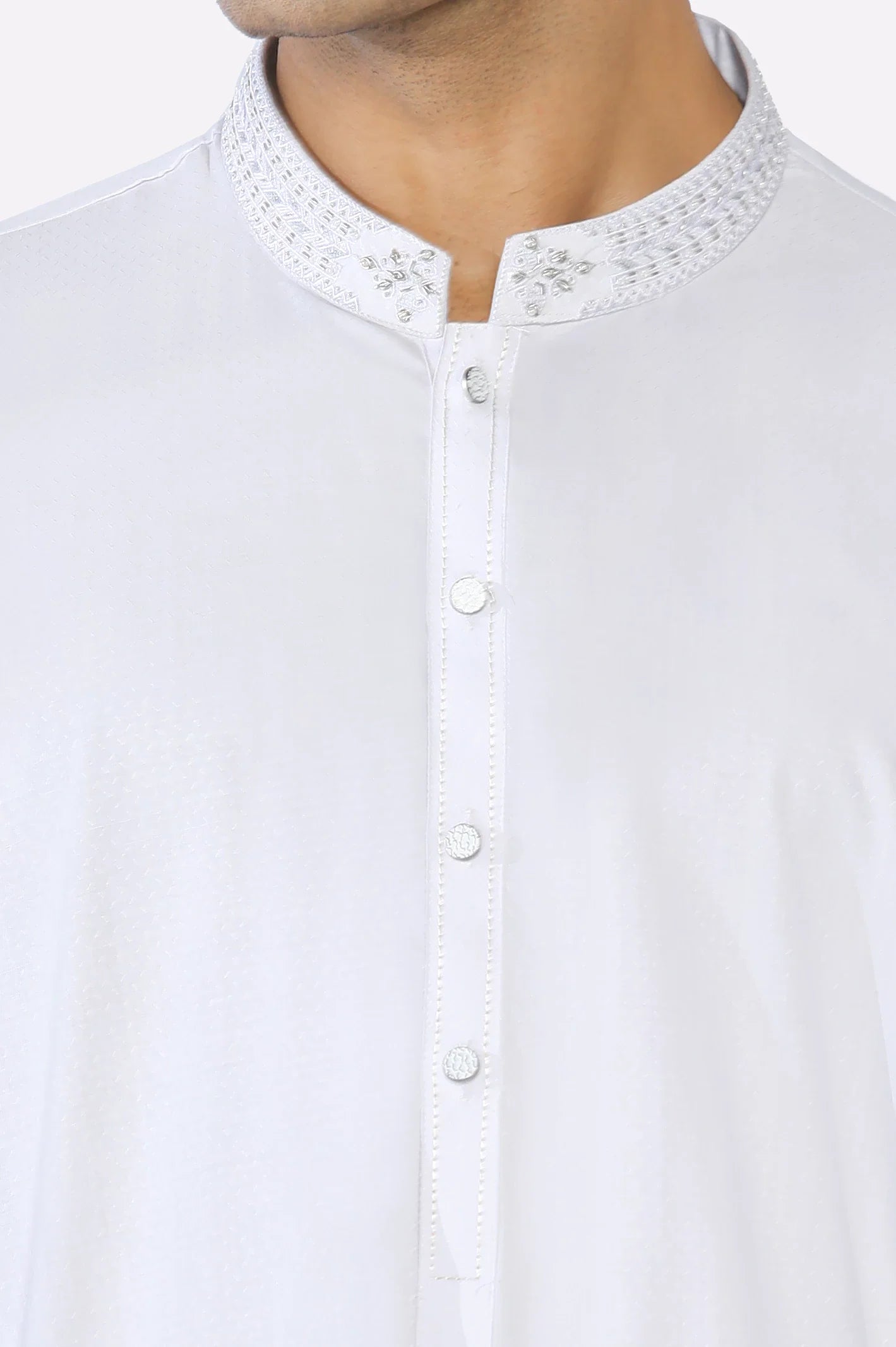 White Wash & Wear Shalwar Kameez
