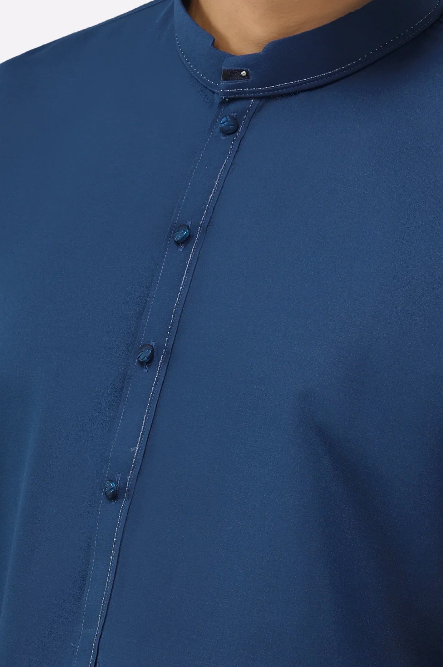 Blue Wash & Wear Shalwar Kameez