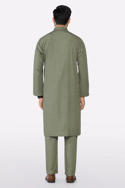 Light Green Wash & Wear Kurta Pajama