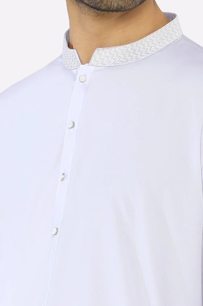 White Wash & Wear Shalwar Kameez