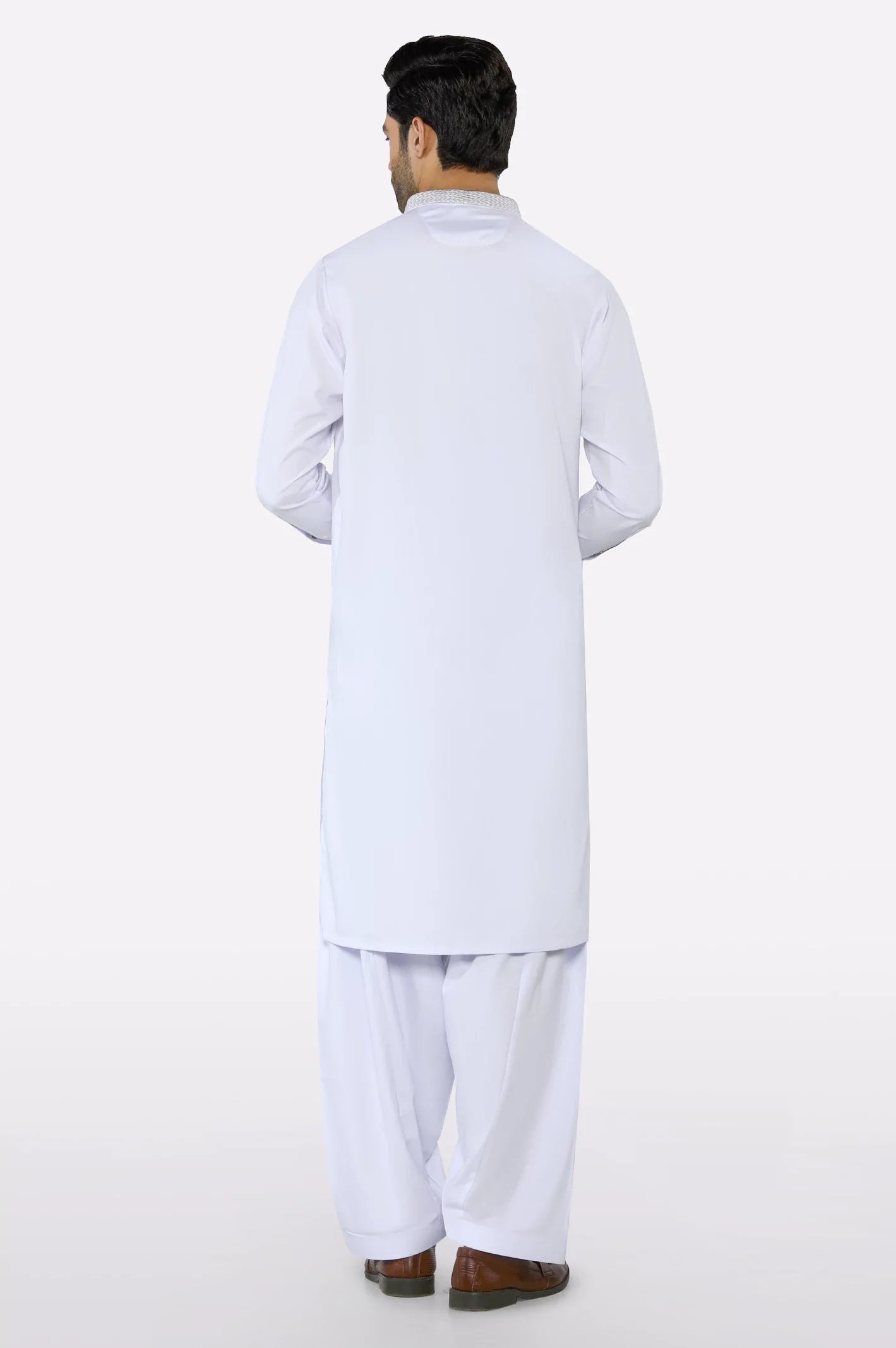 White Wash & Wear Shalwar Kameez
