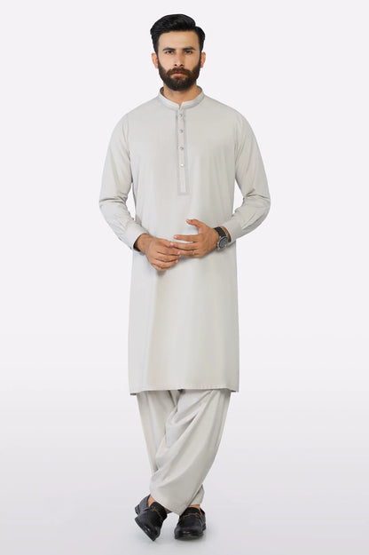Beige Wash & Wear Shalwar Kameez