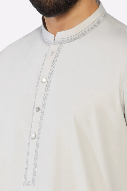 Beige Wash & Wear Shalwar Kameez