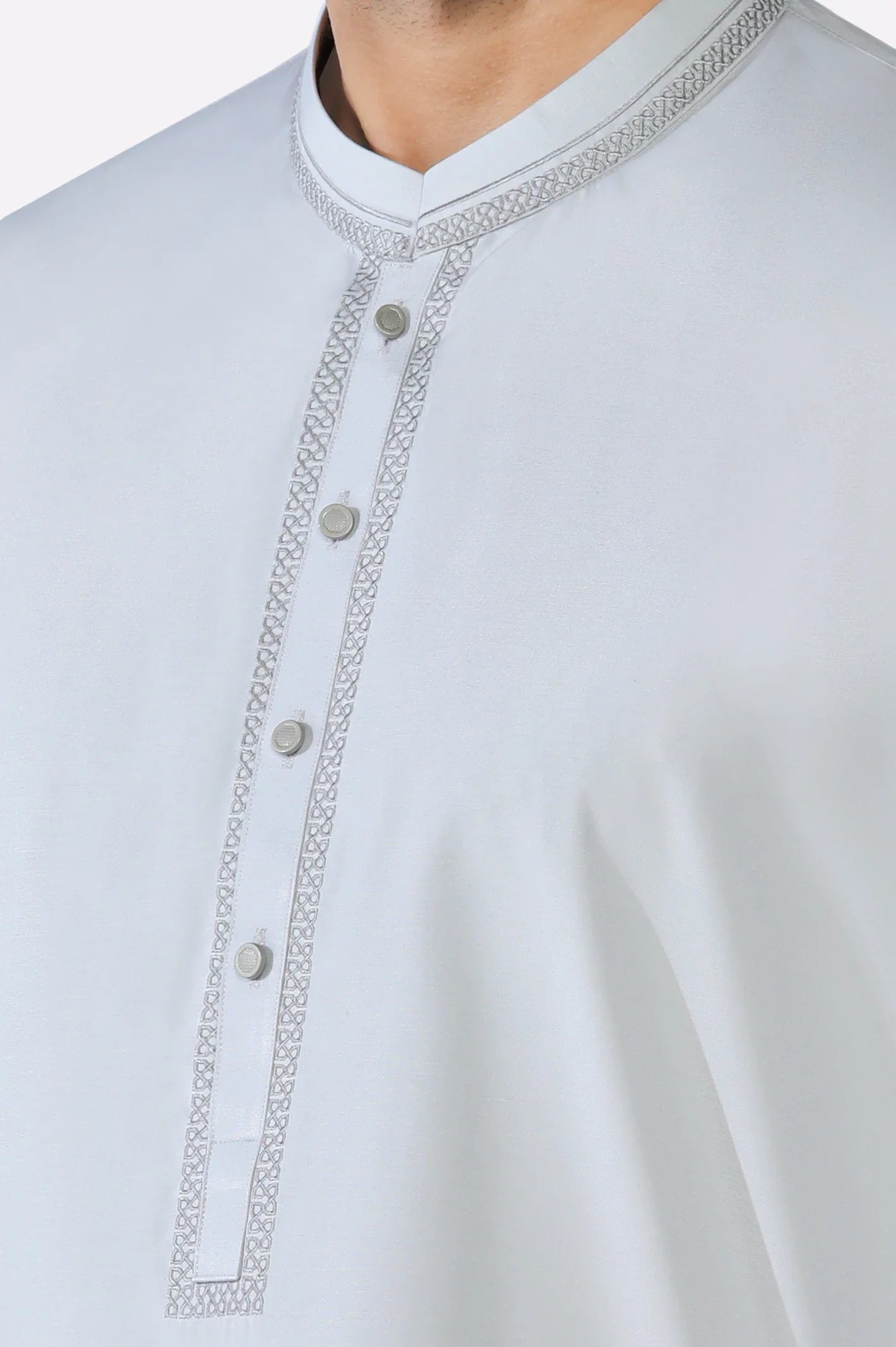Light Grey Boski Shalwar Kameez