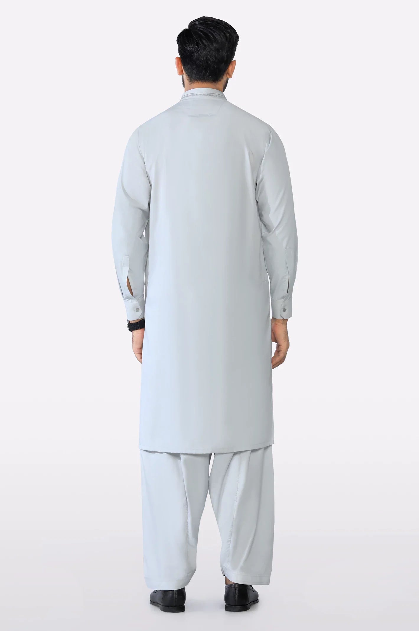 Light Grey Boski Shalwar Kameez