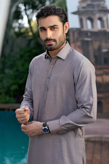 Light Purple Wash & Wear Shalwar Kameez