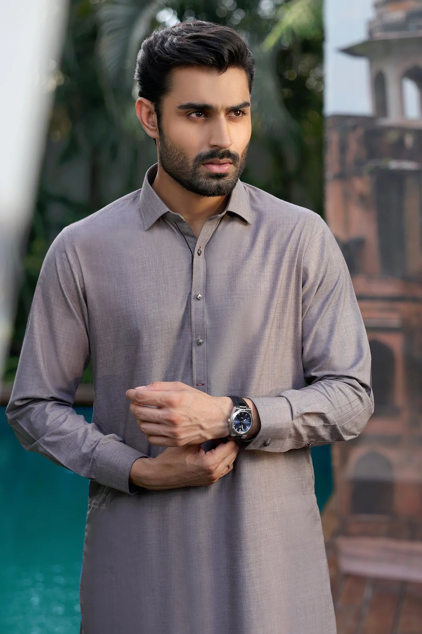 Light Purple Wash & Wear Shalwar Kameez