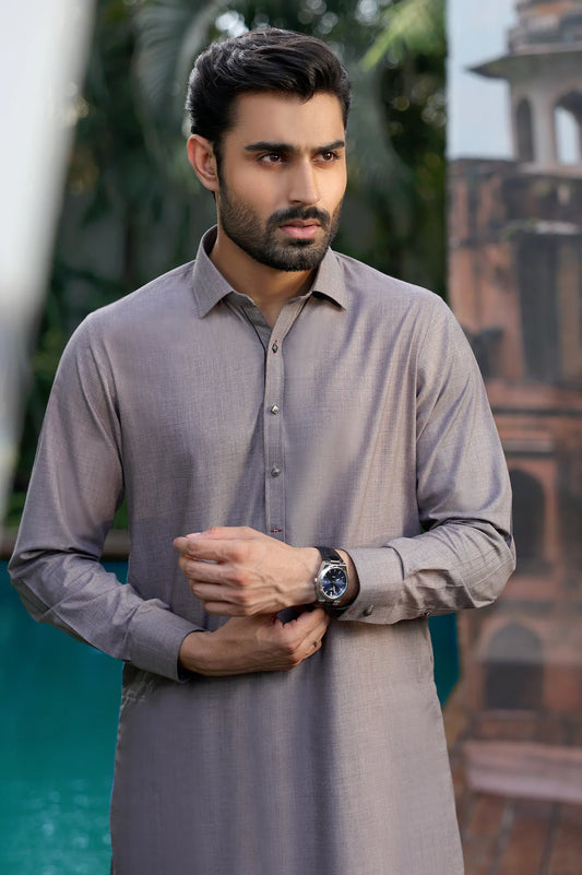 Light Purple Wash & Wear Shalwar Kameez