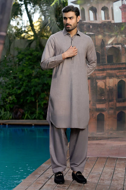 Light Purple Wash & Wear Shalwar Kameez