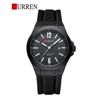CURREN 8467 Men's Rubber Straps Watch