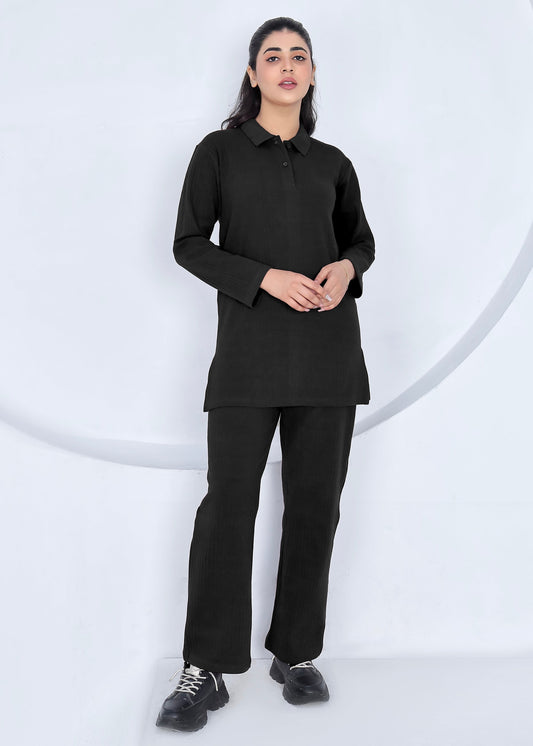 Black Flare - Premium Cotton Twinset