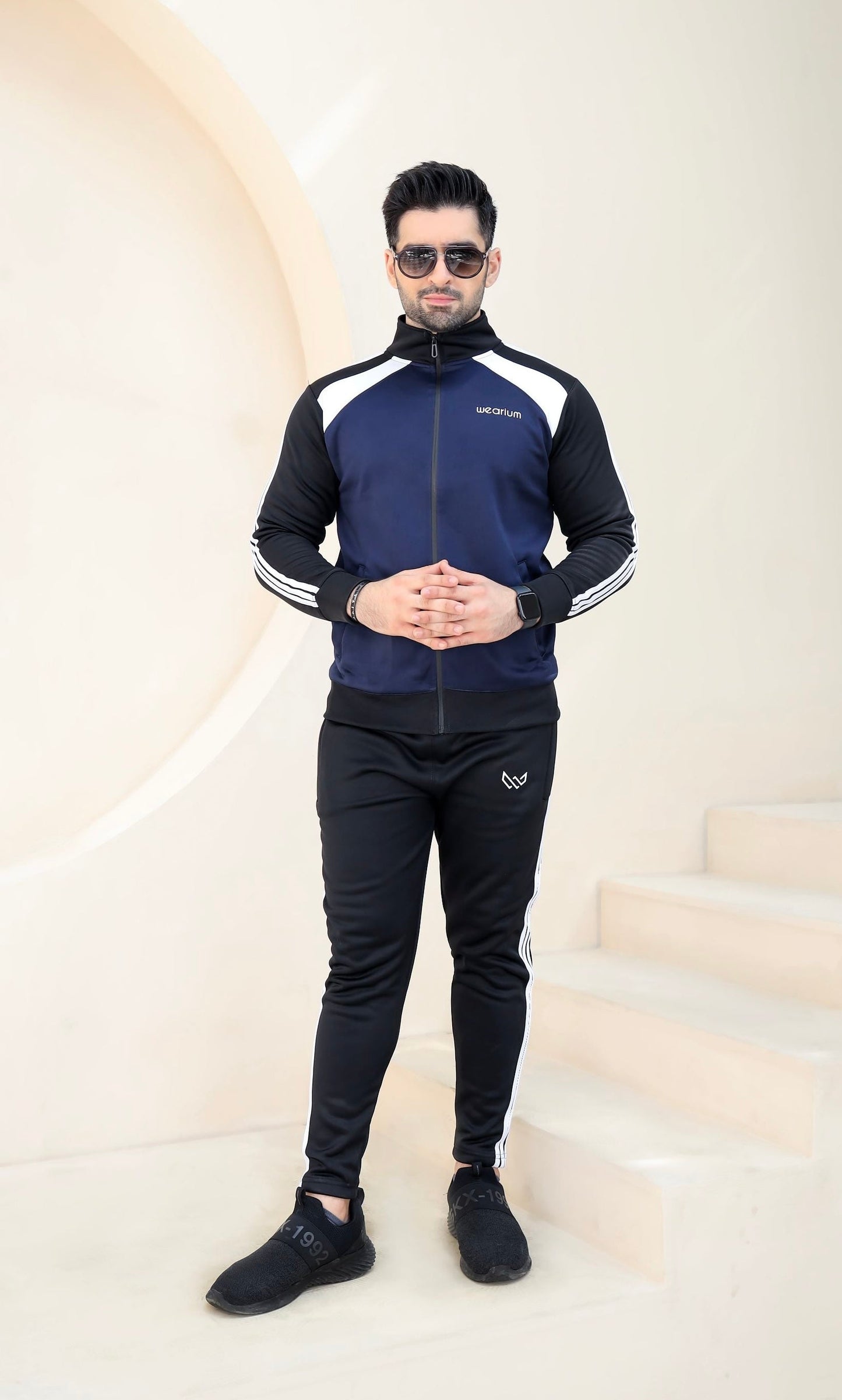Swift-Fit Winter - Tracksuit - Black/Navy