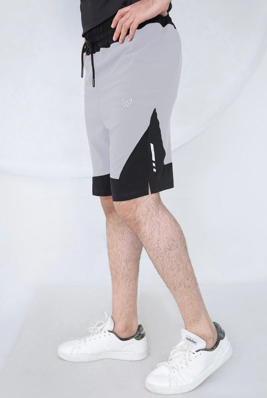 Agility Shorts - Silver/Black