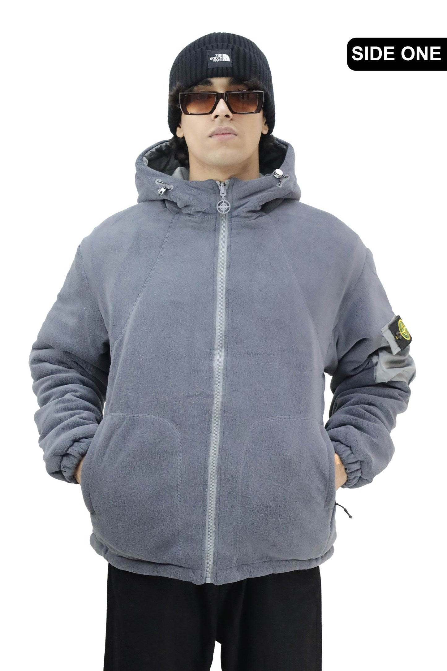 Stone Island Hooded Double Side Imported Puffer Jacket