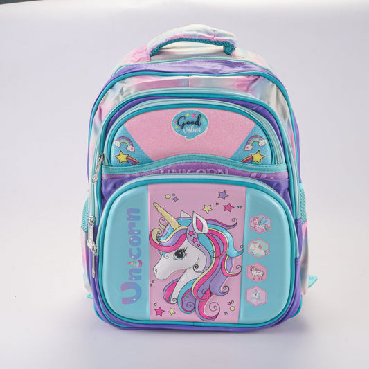 Kids' Multi-Compartment School Backpack