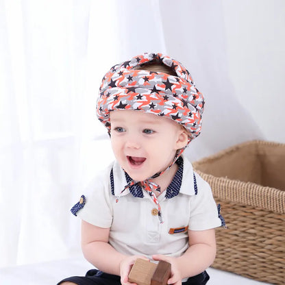 Baby Safety Helmet Head Protection Headgear Toddler Anti-Fall Pad Children Random Design (high return)