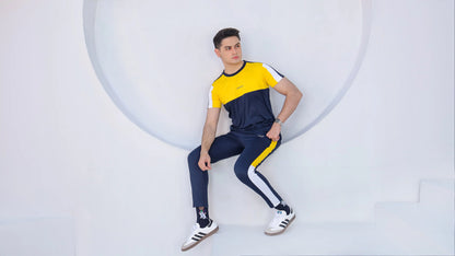 Navy Flash - Dri-Fit Tracksuit