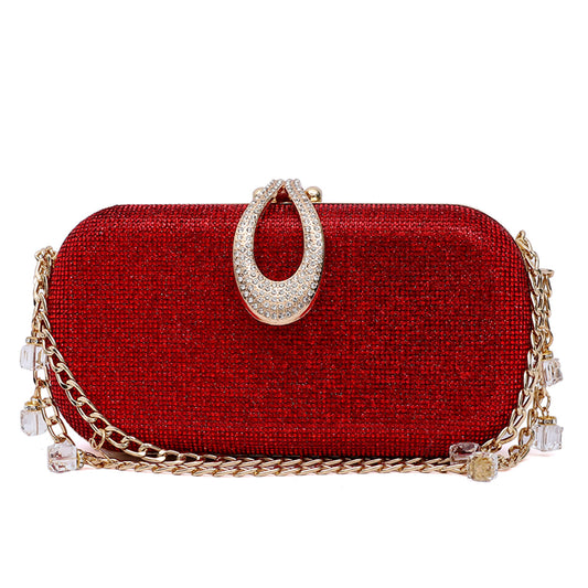 Red Fancy Clutch C00C20330
