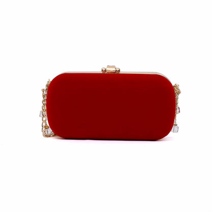Red Fancy Clutch C00C20330