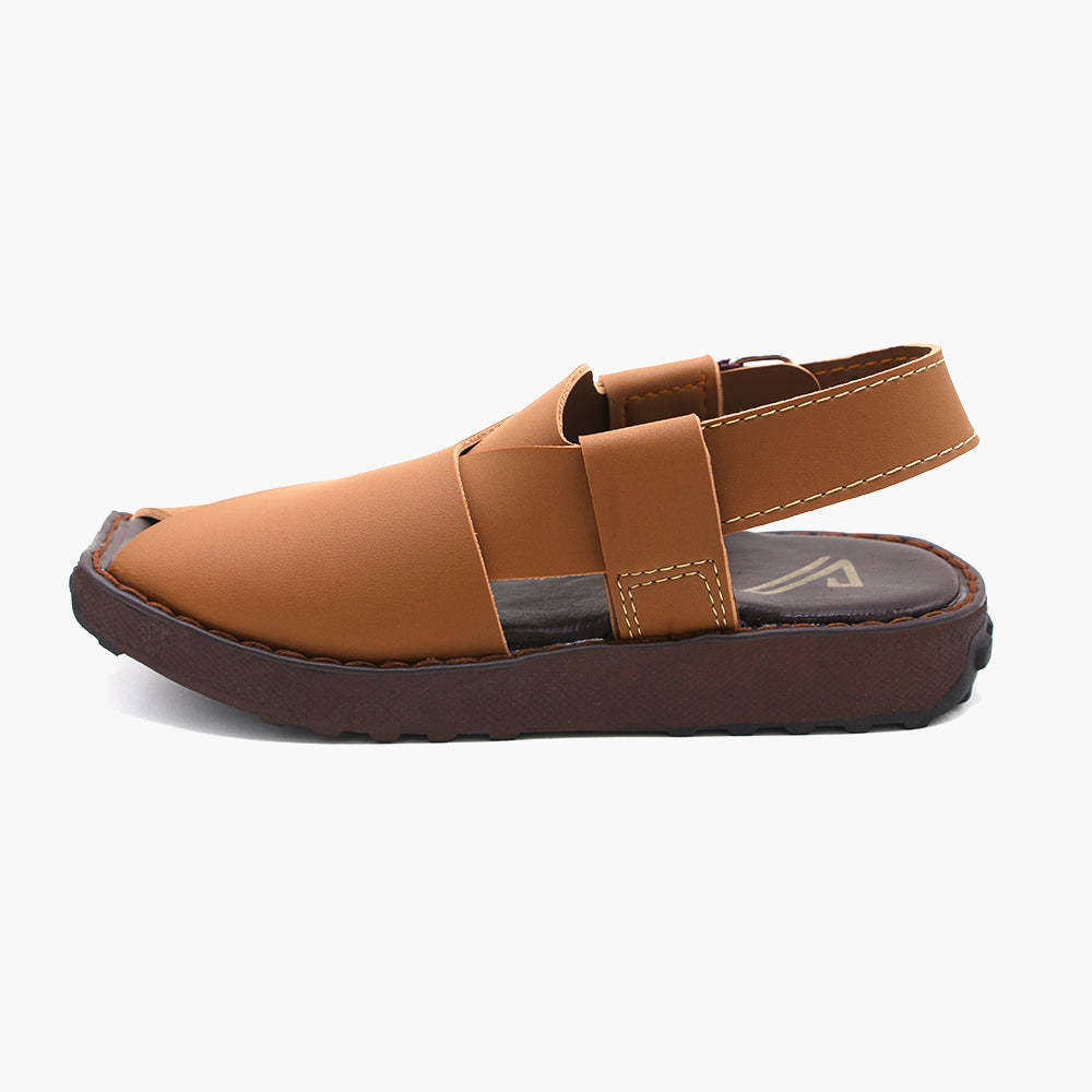 Boys Peshawari Sandal - Coffee