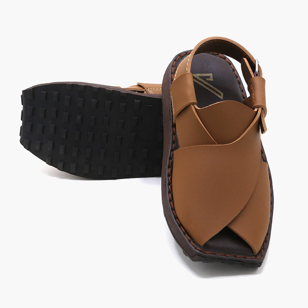 Boys Peshawari Sandal - Coffee