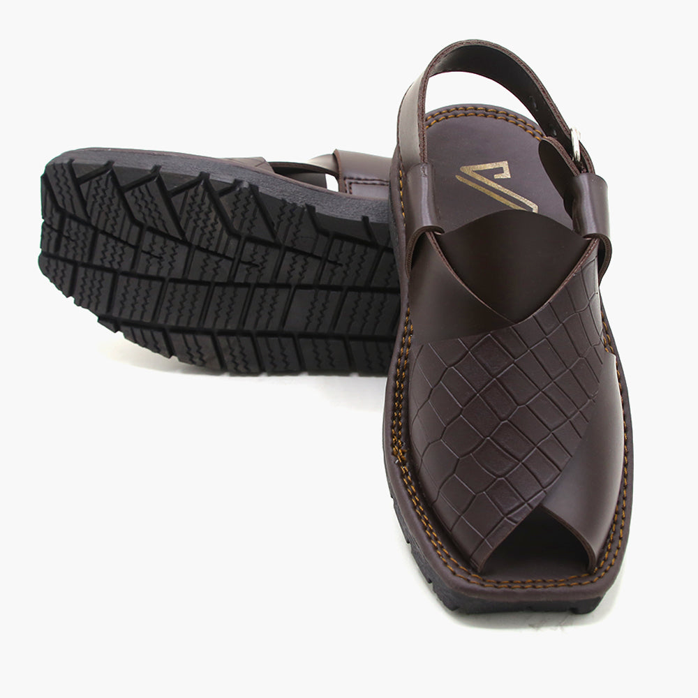 Boys Peshawari Sandal - Brown