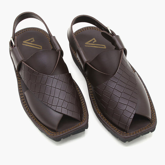 Boys Peshawari Sandal - Brown