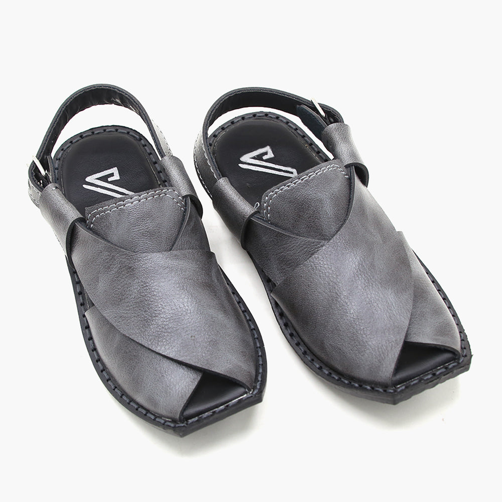 Boys Peshawari Sandal - Grey