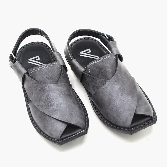 Boys Peshawari Sandal - Grey