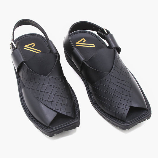 Boys Peshawari Sandal - Black