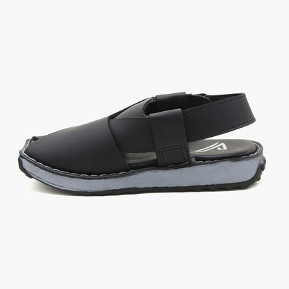 Boys Peshawari Sandal - Black