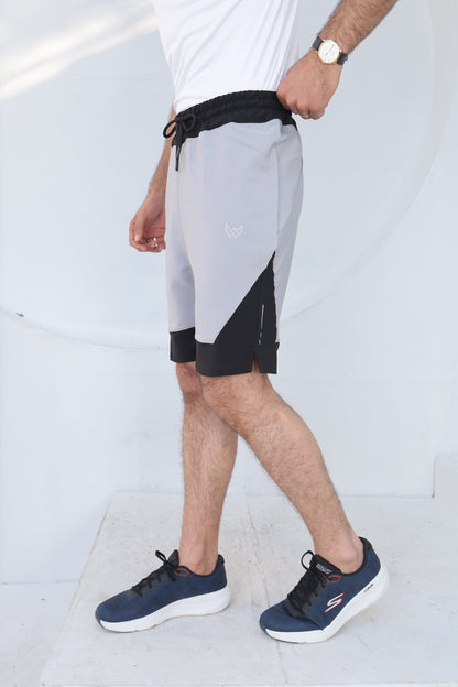 Agility Shorts - Silver/Black