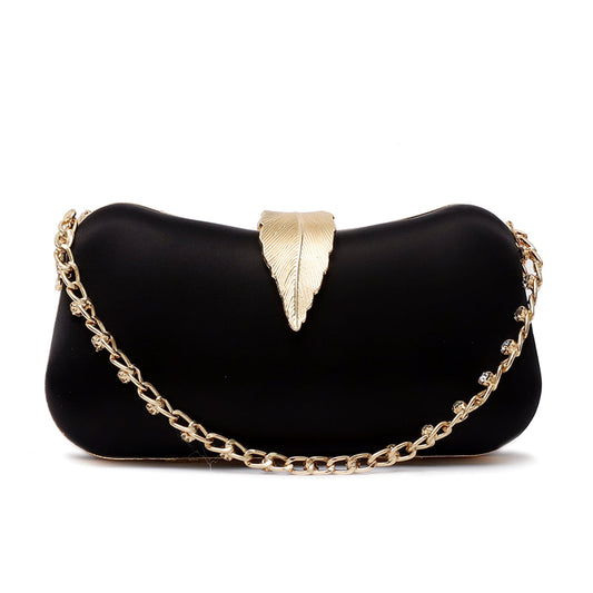 Black Fancy Clutch C00C20356